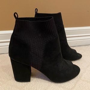 Nordstrom BP mid height, ankle booties